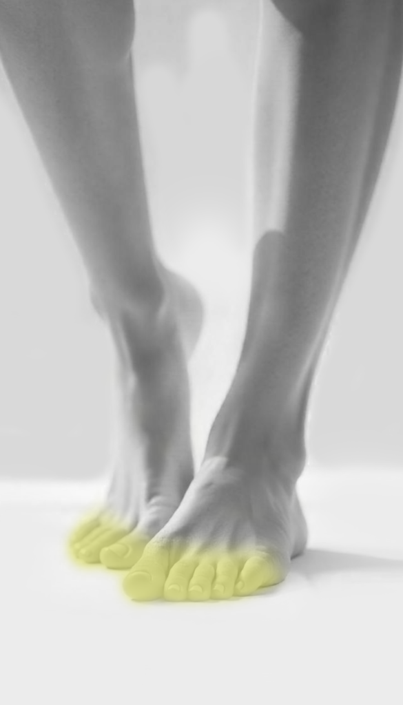 Depilación láser de dedos de los pies